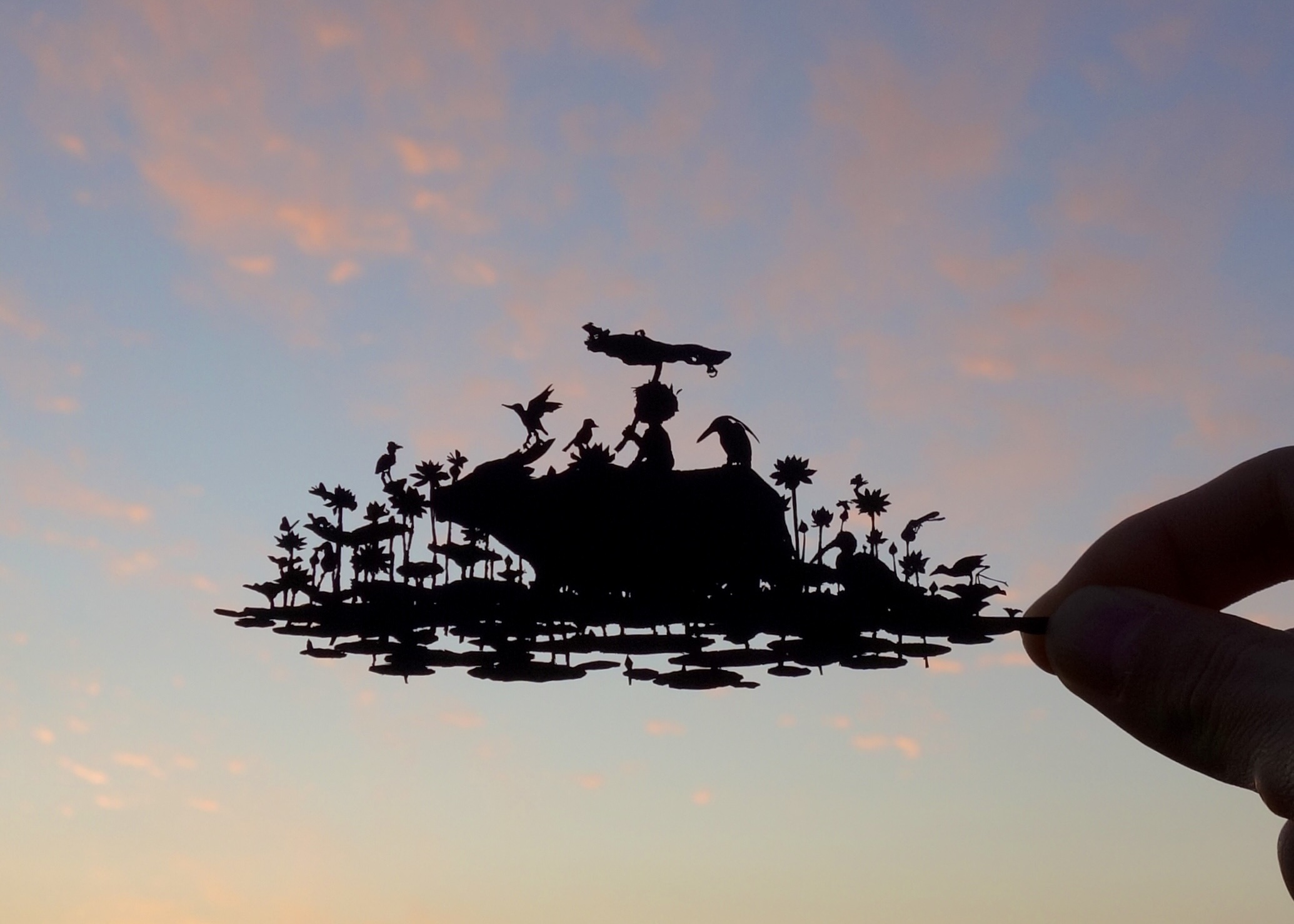 切り絵と音楽展 / Kohei Kawano